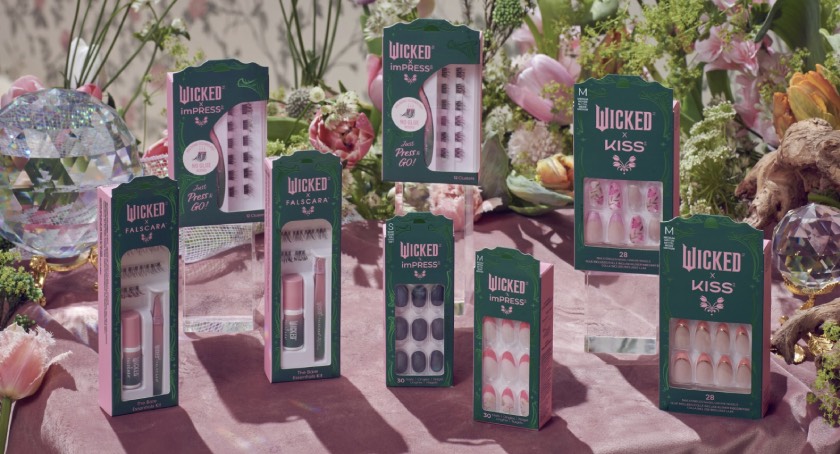 Kiss Launches Wicked-Inspired Nail and Lash Collections