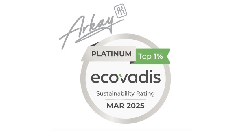 Arkay Receives EcoVadis Platinum Rating Third Year in a Row