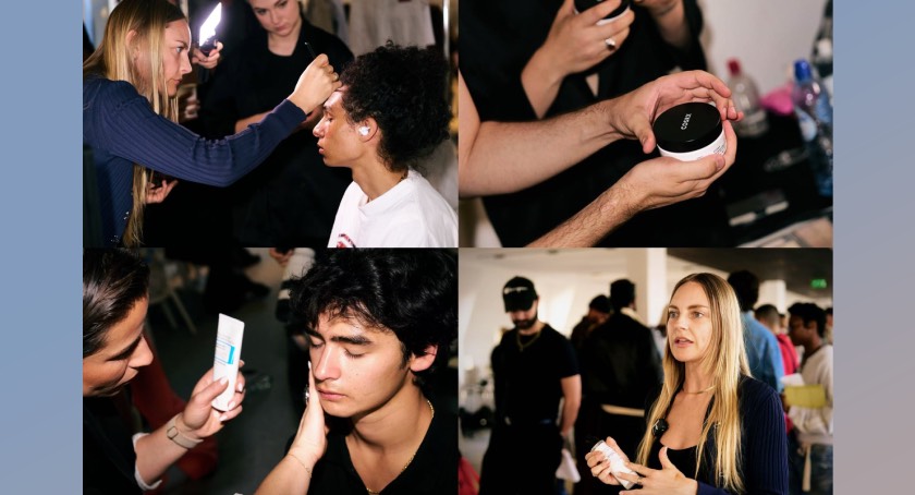 CosRx is Backstage at Paris Fashion Week for 424Men’s Debut Show