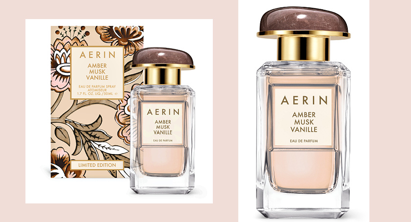 AERIN's new limited edition Amber Musk Vanille Eau de Parfum