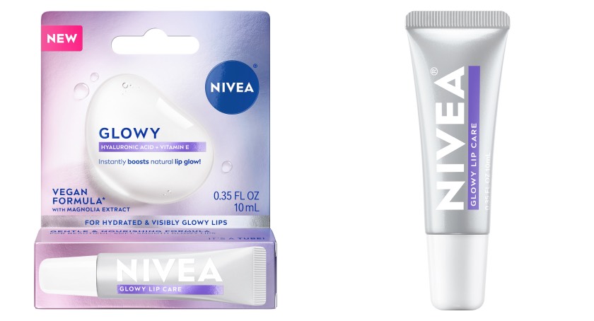 Nivea’s New Lip Glow Lip Care Line in a Tube